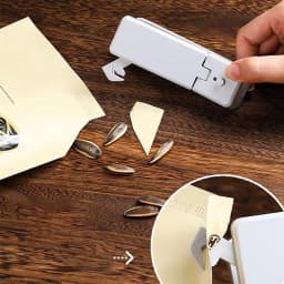 Heat Seal Device, 2-in-1 USB Chip Bag Sealer Machine with Cutter Heat Sealer Food Resealer Bag Kitchen Tool for Snacks Sealing