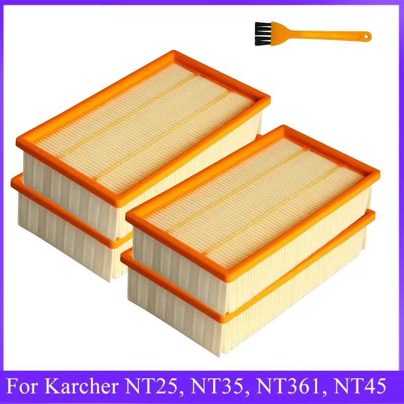 For Karcher NT25, NT35, NT361, NT45, NT55, NT611 HEPA Filter Substitute Parts Vacuum Cleaner Accessories Washable Hepa Filter