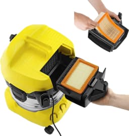 For Karcher NT25, NT35, NT361, NT45, NT55, NT611 HEPA Filter Substitute Parts Vacuum Cleaner Accessories Washable Hepa Filter