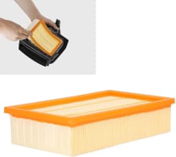 For Karcher NT25, NT35, NT361, NT45, NT55, NT611 HEPA Filter Substitute Parts Vacuum Cleaner Accessories Washable Hepa Filter