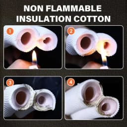 New 3m Insulated Copper Aluminum Connecting Pipe 1/4'' 3/8'' Air Conditioner Pipes Fittings Pair Coil Tube Split Line Wire Set A