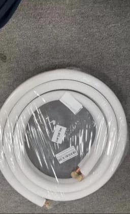 New 3m Insulated Copper Aluminum Connecting Pipe 1/4'' 3/8'' Air Conditioner Pipes Fittings Pair Coil Tube Split Line Wire Set A