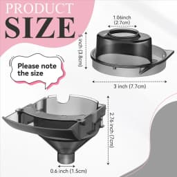 A78E-Replacement Funnel Cover For Baby Brezza Replacement Parts- Baby Formula Dispenser Accessory Kit
