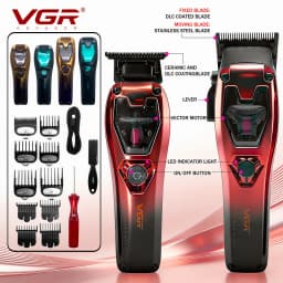 VGR Hair Clippers Professional Hair Trimmer Barber Clippers 11000 RPM Hair Cutting Machine Vector Motor Trimmer for Men V-668