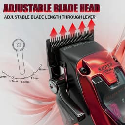 VGR Hair Clippers Professional Hair Trimmer Barber Clippers 11000 RPM Hair Cutting Machine Vector Motor Trimmer for Men V-668