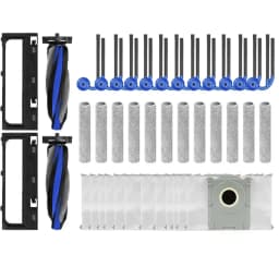 Genuine Ecovacs T90 Pro Omni Vacuum Cleaner Accessories | T90 Omni Main Brush Cover, Side Brush, Filter, Dust Bag Consumables