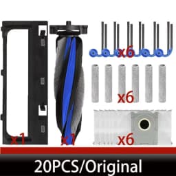 Genuine Ecovacs T90 Pro Omni Vacuum Cleaner Accessories | T90 Omni Main Brush Cover, Side Brush, Filter, Dust Bag Consumables