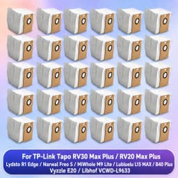 Dust Bag Fit For TP-Link Tapo RV30 Max Plus/RV20 Max Plus, Vyzzle E20, MiWhole M9 Lite, Lubluelu B40 Plus/L15 MAX, NARWAL Freo S