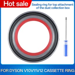 Top Fixed Sealing Ring for Dyson V10 V11 V12 V15 SV14 SV15 SV22 Vacuum Cleaner Dust Bucket Replacement Parts
