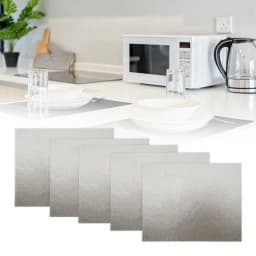 5pcs 150x120mm Microwave Oven Cover Sheets Mica Sheet Waveguide Sheet High Temperature Resistance Mica Sheet