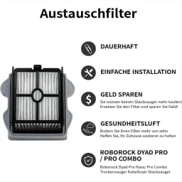 For Roborock Dyad Pro/Dyad Pro Combo Vacuum Cleaner Roller Brush Hepa Filters Replacement Parts