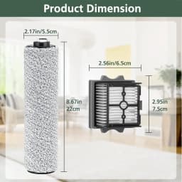 For Tineco Floor ONE S5 Combo Cordless Wet Dry Vacuum Cleaner Accessories Brush Roller And HEPA Filter Replacement Spare Parts
