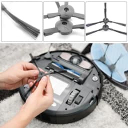 Side Brushes For ILife V7 V7S A4 A6 A4S V3S Pro V5 V50 V5S Pro X5 Vacuum Cleaner Replacement Parts