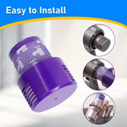 HEPA Filter For Dyson V10 SV12 Robot Vaccum Cleaner Washable Filter Replacement Accessories Home Cleaning Reusable Spare Parts