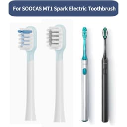 Toothbrush Replacement Heads For SOOCAS MT1 Spark Electric Toothbrush Soft DuPont Bristles Nozzles,soft and clean MT-1 head