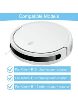 For Xiaomi Vacuum Cleaner S20 E12 E10 B112 Sweeping Robot Vacuum Cleaner Main Brush Side Brush Mop Cloth HEPA Filter Spare Parts