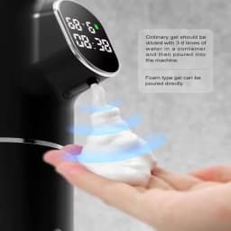 Mi Automatic LED Liquid Foam Soap Dispenser 5 Adjustable Levels Rechargeable Soap Device Can Wall Mount for Bathroom Kitch