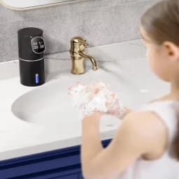Mi Automatic LED Liquid Foam Soap Dispenser 5 Adjustable Levels Rechargeable Soap Device Can Wall Mount for Bathroom Kitch