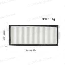 Roborock Qrevo Curv 2 Flow/Qrevo Curv 2 Flow Robot Vacuum Accessorie Main Side Brushe Mop Cloth HEPA Filter Dust Bag Spare Parts