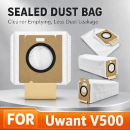 Compatible For UWANT V500 Vacuum Dust Bag HEPA Filter Replacement Parts ์ ์ํธ V500 ํํฐ ๋จผ์ง๋ดํฌ ์๋ชจํ