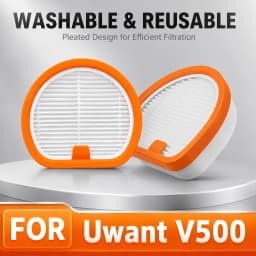 Compatible For UWANT V500 Vacuum Dust Bag HEPA Filter Replacement Parts ์ ์ํธ V500 ํํฐ ๋จผ์ง๋ดํฌ ์๋ชจํ