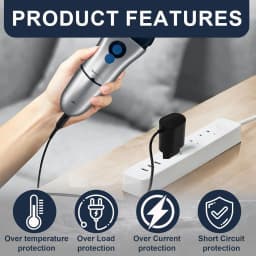 LISI 12V Charger Fit for Braun Series 3 5 7 9 1 3040s 310s 340S 5018s 5190cc 5040s 740S 7865 9290cc 9095cc Electric Shaver