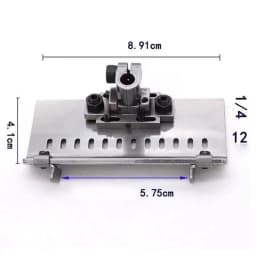 ABBZ-For VC008 Multi-Needle Sewing Machine 12 Presser Foot Edge Guide 12 Presser Foot