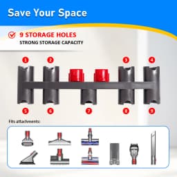 For Dyson V7 V8 V10 V11 V15 Vacuum Cleaner Flat Suction Nozzle Head Extension Tube Suction Head Suit Accessories Spare Parts