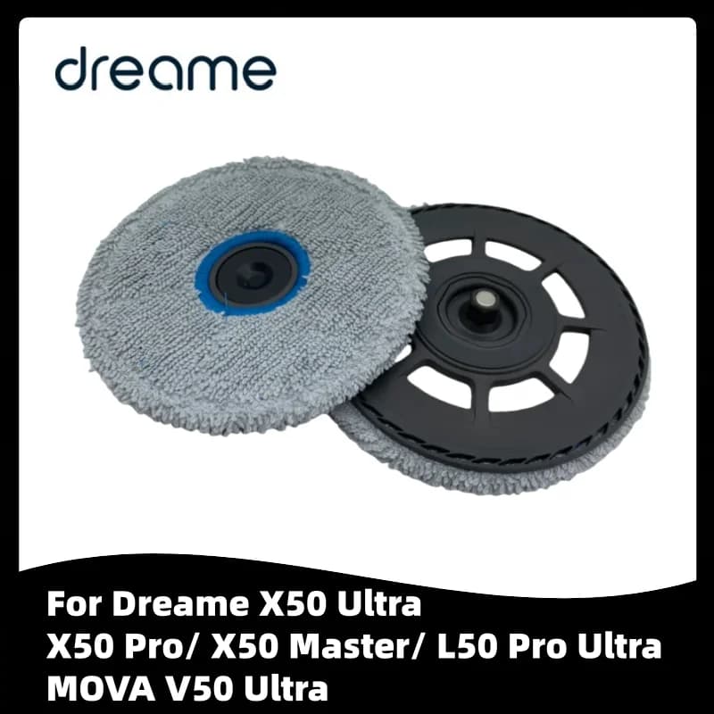 Original for Dreame X50 Ultra/ X50 Pro/ X50 Master/ L50 Pro Ultra Mop Bracket and Mop Cloths Robot Vacuum Cleaner Spare Parts
