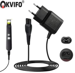 KVIFO 15V Wall EU Power Razor Adapter Shaver Charger For PHILIPS Norelco HQ8505 HQ8500 HQ560 HQ586 HQ568 HQ7740 HQ7141 HQ7142