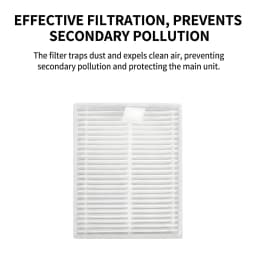 Derame D20 Air Plus Robot Vacuums Cleaner Accessory Dust Bag Rubber Brush Side Brush HEPA Filter Mop Cloths Spare