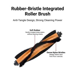 Derame D20 Air Plus Robot Vacuums Cleaner Accessory Dust Bag Rubber Brush Side Brush HEPA Filter Mop Cloths Spare