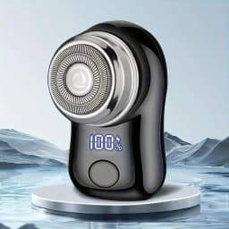 220mAh USB Rechargeable Electric Shaver For Men, Digital Display, Compact & Portable, Suitable For Business Travel