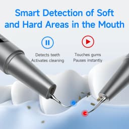 Visible Electric Tooth Cleaner with Camera Ultrasonic Dental Tartar Plaque Remover Teeth Whitening Tooth Stains Cleaning Tools
