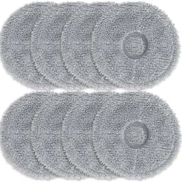 8Pcs Mop Pads for Dreame L10s L10 L20 Pro Ultra Heat L40 L40s X50 X40 Xiaomi X10+ X20+ Vacuum Robot Wet Replacement Mop Cloths