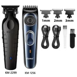 Kemei Hair Clipper Km-2299 Km-1256 Km-TX10 Men's Electric Hair Trimmer Machine Professional Hair Cutting Machine Clippers