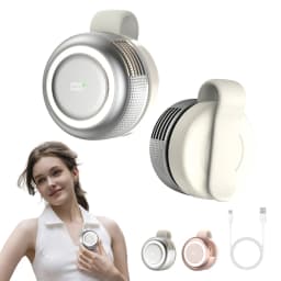 Innovative Turbo Blade Desk & Clip-On Fan: Powerful Airflow, Ultra-Quiet & Low Energy | 2000mAh Compact Battery for All-Day Use