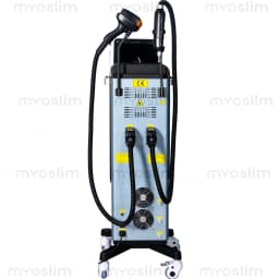 Diode Hair Removal 4 Wavelengths Pico Tattoo Removal Machine 755nm FAC Collimation Ice Cooling System Foldable Touch
