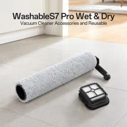 For Laresar S7 Pro Wet and Dry Floor Scrubber Vacuum Cleaner Replacement Roller Brush HEPA Filter Washable Parts Accessories