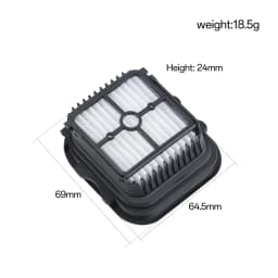 For Laresar S7 Pro Wet and Dry Floor Scrubber Vacuum Cleaner Replacement Roller Brush HEPA Filter Washable Parts Accessories