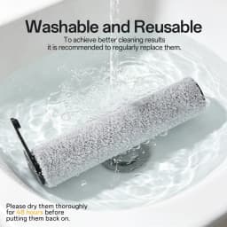 For Laresar S7 Pro Wet and Dry Floor Scrubber Vacuum Cleaner Replacement Roller Brush HEPA Filter Washable Parts Accessories