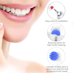 Extra Soft Replacement Brush Heads Compatible with Oral B Electric Toothbrush, Rotating Toothbrush Head for Pro 1000/100