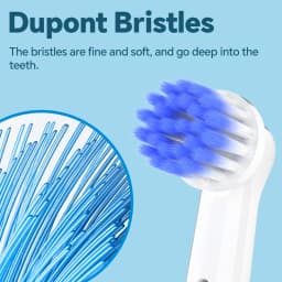 Extra Soft Replacement Brush Heads Compatible with Oral B Electric Toothbrush, Rotating Toothbrush Head for Pro 1000/100