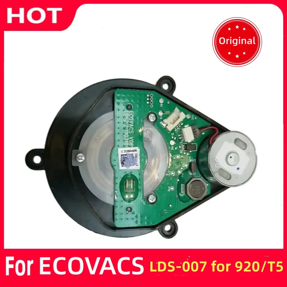 LDS-007 Laser Distance Sensor LDS for ECOVACS DEEBOT OZMO DX55 DX93 DX96 OZMO T5 N5 N8 950 920 Robot Cleaner Parts Sensors Used