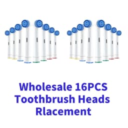 Wholesale 4/16/20/80pcs Set/lot Electric Toothbrush Head For Oral B Sensitive Replacement Brush Heads D25 D30 D32 D18 4739 3709