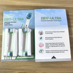 Wholesale 4/16/20/80pcs Set/lot Electric Toothbrush Head For Oral B Sensitive Replacement Brush Heads D25 D30 D32 D18 4739 3709