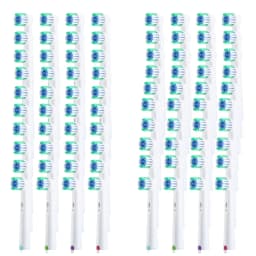 Wholesale 4/16/20/80pcs Set/lot Electric Toothbrush Head For Oral B Sensitive Replacement Brush Heads D25 D30 D32 D18 4739 3709