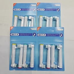 Wholesale 4/16/20/80pcs Set/lot Electric Toothbrush Head For Oral B Sensitive Replacement Brush Heads D25 D30 D32 D18 4739 3709