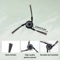 Side Brush for Dreame Vacuum Cleaner X40 Ultra, X40 Ultra Complete, X40 Master, L40 Ultra Spiral Accessories