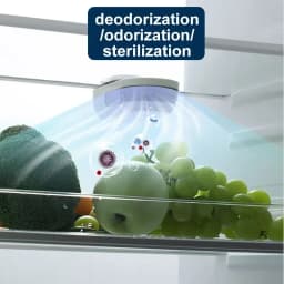 MORPHY RICHARDS Refrigerator Deodorizer Purifier Ozone Sterilization Deodorization Cleaner 2500mAh Rechargeable MR2060